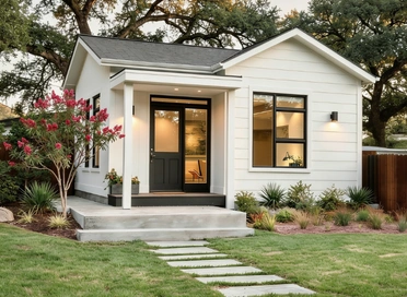 Detached ADU construction project for a residential property in Dallas, Texas
